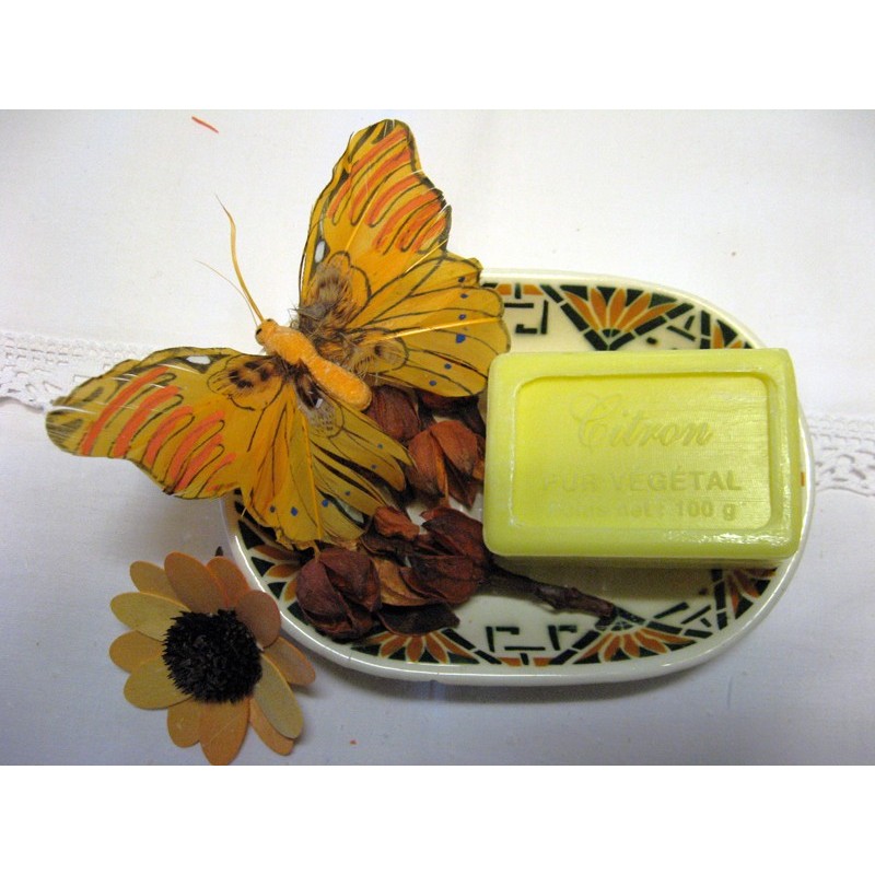 Savon de Marseille parfum Chèvrefeuille