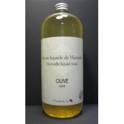 Savon de Marseille liquide PUR Olive de Provence flacon 1 Litre 