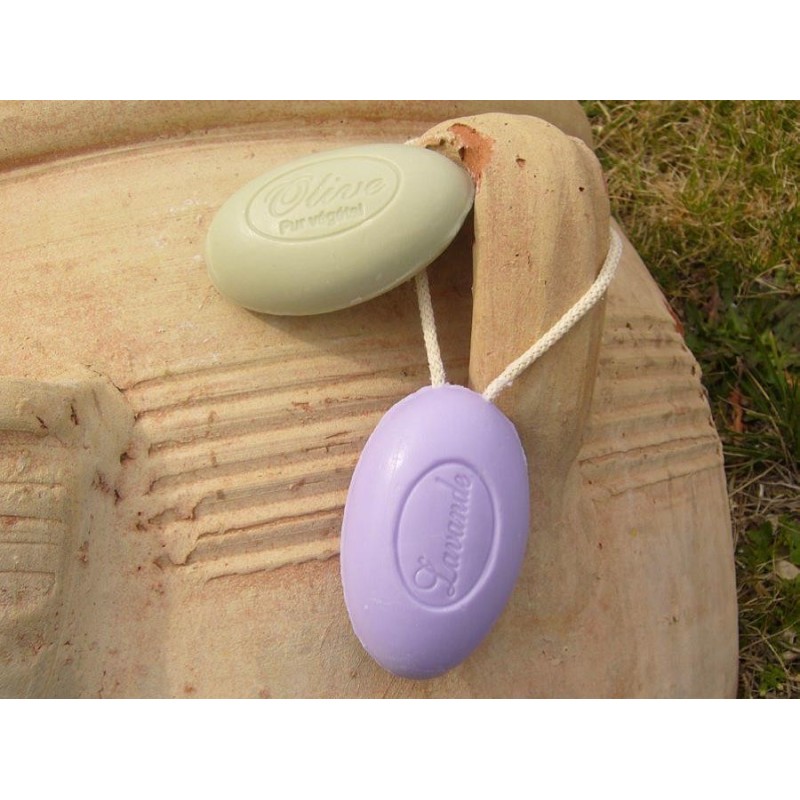 Savon de Marseille Galet avec ficelle