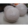 Savon de Marseille en savonnettes rondes 3 x 150 gr parfum Miel