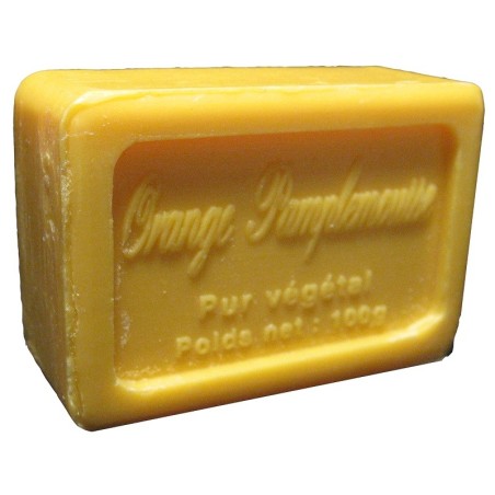Savon de Marseille parfum Orange Pamplemousse