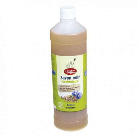 Savon noir liquide à l'huile de lin