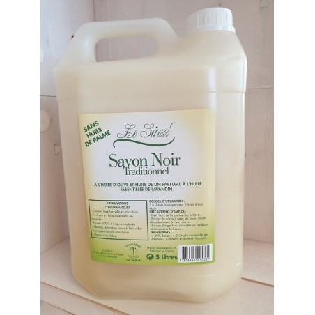 Savon noir à l'huile de lin