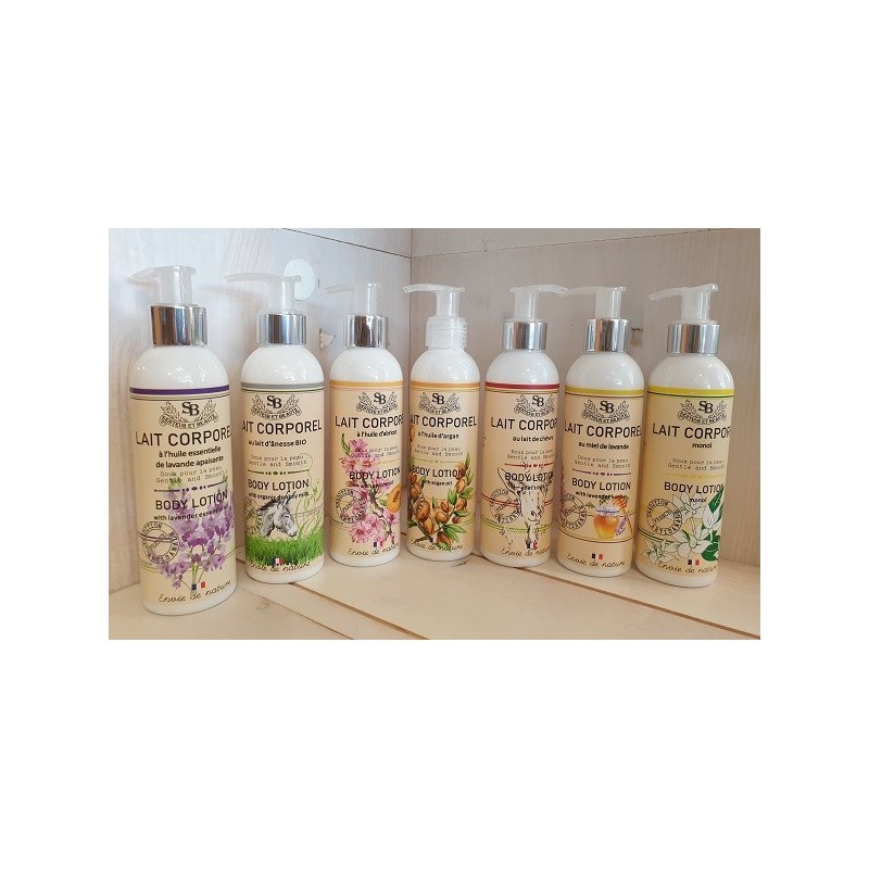 Lait pour le corps à l'huile d'argan