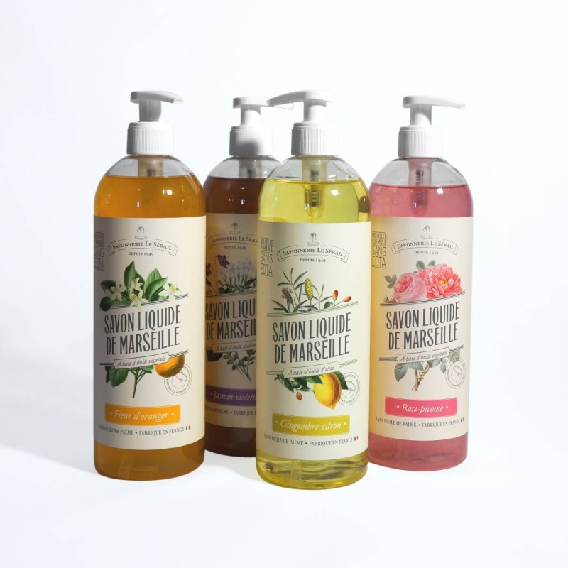 Savon liquide parfumé