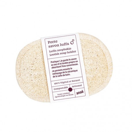 Porte Savon en Luffa
