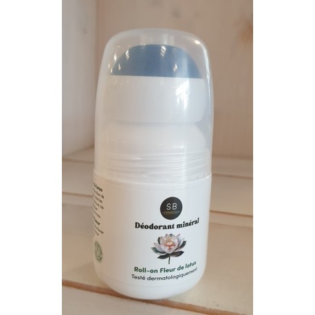 Roll-on déodorant minéral