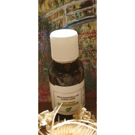 Huile essentielle de citron jaune