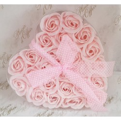 Boite coeur de savons