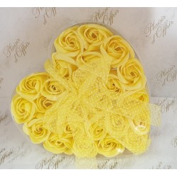 Boite coeur de savons