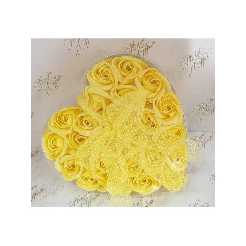 Boite coeur de savons