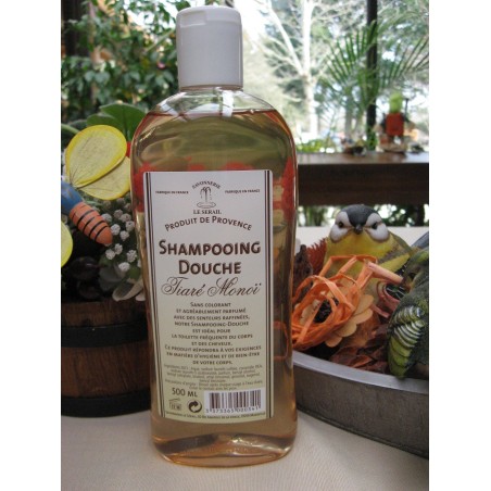 Shampoing Douche parfumé au Tiaré Monoï